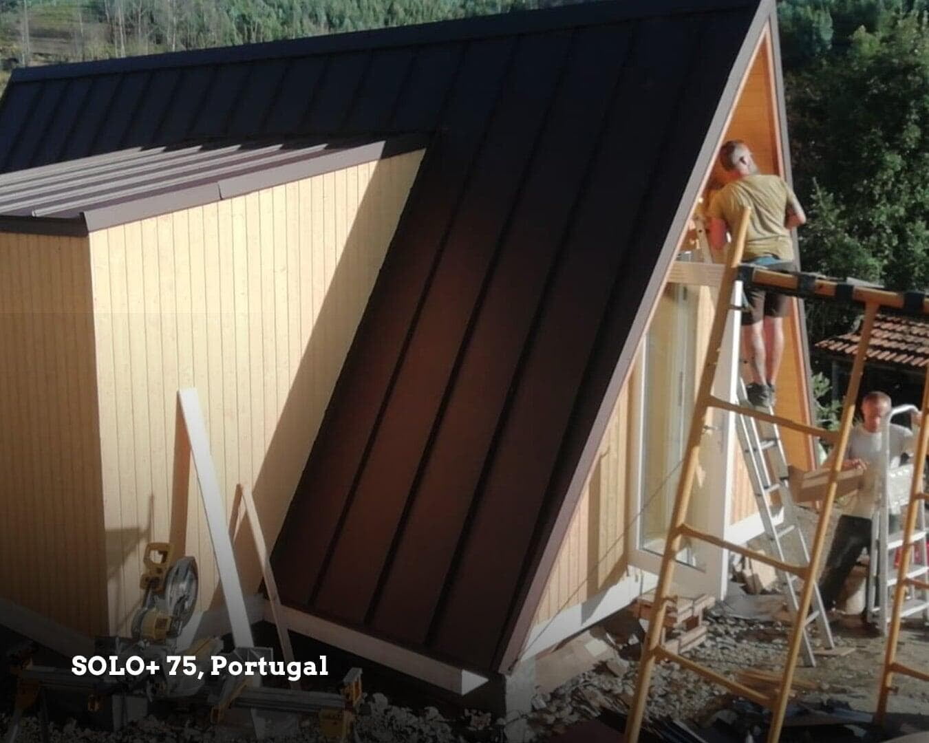 SOLO+ 75 build and finished dormer, Netherlands
